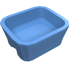 Plaatje in Gallery viewer laden, LEGO® los onderdeel Friends in kleur Medium Blauw 93082c