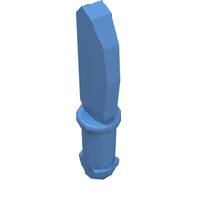 Plaatje in Gallery viewer laden, LEGO® los onderdeel Friends in kleur Medium Blauw 93082h