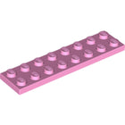 LEGO® los onderdeel Plaat Algemeen in kleur Fel Roze 3034