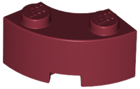 LEGO® los onderdeel Steen Rond in kleur Donkerrood 85080