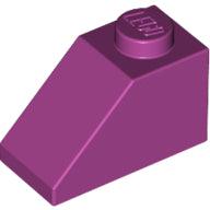 LEGO® los onderdeel Dakpan Algemeen in kleur Magenta 3040