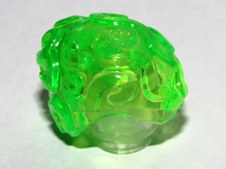 LEGO® Hoofddeksels Doorschijnend Helder Groen 95200