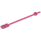 LEGO® los onderdeel Staaf Doorzichtig Donkerroze 42445