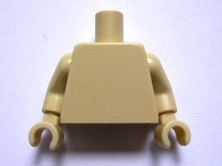 LEGO® los onderdeel Lijf in kleur Geelbruin 973c00