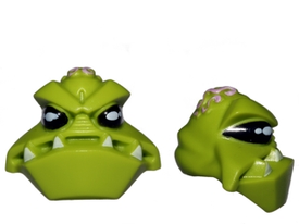LEGO® los onderdeel Hoofd Aangepast Limoen 95203pb01
