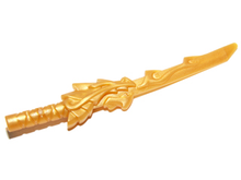 Plaatje in Gallery viewer laden, LEGO® los onderdeel Wapen in kleur Parel Goud 93055