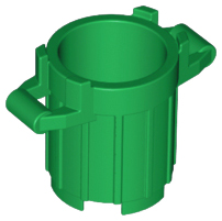 Plaatje in Gallery viewer laden, LEGO® los onderdeel Container in kleur Groen 92926