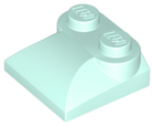 LEGO® los onderdeel Dakpan Gebogen in kleur Licht Aqua 47457