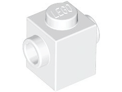 LEGO® los onderdeel Steen Aangepast in kleur Wit 47905