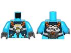 LEGO® Lijf met Motief Donker Azuurblauw 973pb0904c01