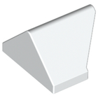 LEGO® los onderdeel Dakpan Algemeen in kleur Wit 3049c