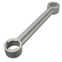 Plaatje in Gallery viewer laden, LEGO® Technische Koppeling Donker Blauwachtig Grijs 2739b