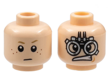 Plaatje in Gallery viewer laden, LEGO® los onderdeel Hoofd in kleur Lichte Noga 3626bpb0624