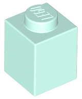 LEGO® los onderdeel Steen in kleur Licht Aqua 3005