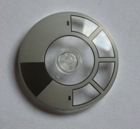 LEGO® los onderdeel Schaal met Motief Doorzichtig 3960pb021