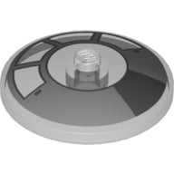 LEGO® los onderdeel Schaal met Motief Doorzichtig 3960pb021