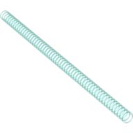 LEGO® onderdeel Slang Geribbeld Doorzichtig Lichtblauw 78c19