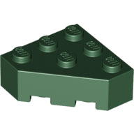 Plaatje in Gallery viewer laden, LEGO® los onderdeel Wig in kleur Donkergroen 30505