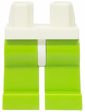 Plaatje in Gallery viewer laden, LEGO® los onderdeel Benen in kleur Wit 970c34