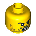 LEGO® los onderdeel Hoofd in kleur Geel 3626pb0603