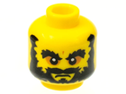 LEGO® los onderdeel Hoofd in kleur Geel 3626pb0614