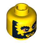 LEGO® los onderdeel Hoofd in kleur Geel 3626pb0614