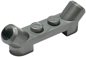 LEGO® los onderdeel Plaat Aangepast in kleur Zilver 61072