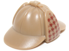 Plaatje in Gallery viewer laden, LEGO® los onderdeel Hoofddeksels Donker Geelbruin 95319pb01