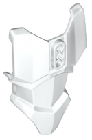 LEGO® los onderdeel Groot figuur in kleur Wit 90652