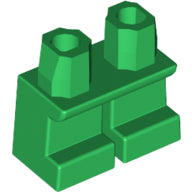 LEGO® los onderdeel Benen Aangepast in kleur Groen 41879