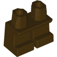 Plaatje in Gallery viewer laden, LEGO® los onderdeel Benen Aangepast Donker Bruin 41879