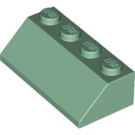 LEGO® los onderdeel Dakpan Algemeen in kleur Zandgroen 3037