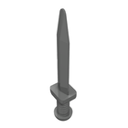 LEGO® los onderdeel Wapen in kleur Parel Donkergrijs 95673