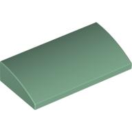 LEGO® los onderdeel Dakpan Gebogen in kleur Zandgroen 88930