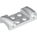 LEGO® los onderdeel Spatbord in kleur Wit 93590