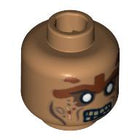 LEGO® los onderdeel Hoofd in kleur Medium Noga 3626pb0560