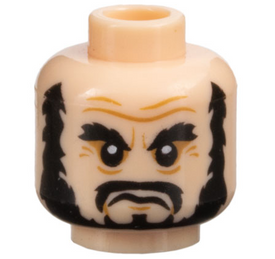 LEGO® los onderdeel Hoofd in kleur Lichte Noga 3626pb0565
