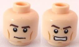 LEGO® los onderdeel Hoofd in kleur Lichte Noga 3626pb0567