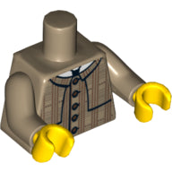 LEGO® Lijf met Motief Donker Geelbruin 973pb0931c01