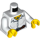 LEGO® los onderdeel Lijf met Motief Wit 973pb0835c01
