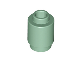 LEGO® los onderdeel Steen Rond in kleur Zandgroen 3062