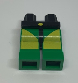 LEGO® los onderdeel Benen met Motief Zwart 970c06pb01