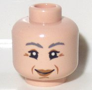Plaatje in Gallery viewer laden, LEGO® los onderdeel Hoofd in kleur Lichte Noga 3626pb0600