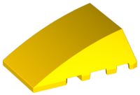Plaatje in Gallery viewer laden, LEGO® los onderdeel Wig in kleur Geel 47753
