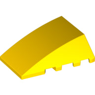 Plaatje in Gallery viewer laden, LEGO® los onderdeel Wig in kleur Geel 47753