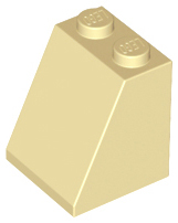 LEGO® los onderdeel Dakpan Algemeen in kleur Geelbruin 3678b