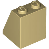 Plaatje in Gallery viewer laden, LEGO® los onderdeel Dakpan Algemeen in kleur Geelbruin 3678b