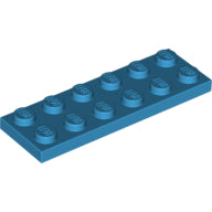 Plaatje in Gallery viewer laden, LEGO® los onderdeel Plaat Algemeen Donker Azuurblauw 3795