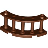 Plaatje in Gallery viewer laden, LEGO® los onderdeel Hek in kleur Roodachtig Bruin 30056