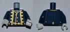 LEGO® los onderdeel Lijf met Motief Donkerblauw 973pb0945c01